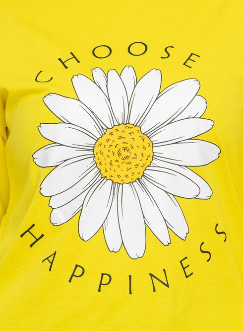 Lemon Printed Long - Sleeve Design 34 - Khotwh